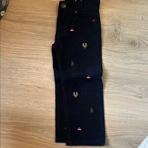 Janie and Jack Black Corduroy Kids Formal Pants